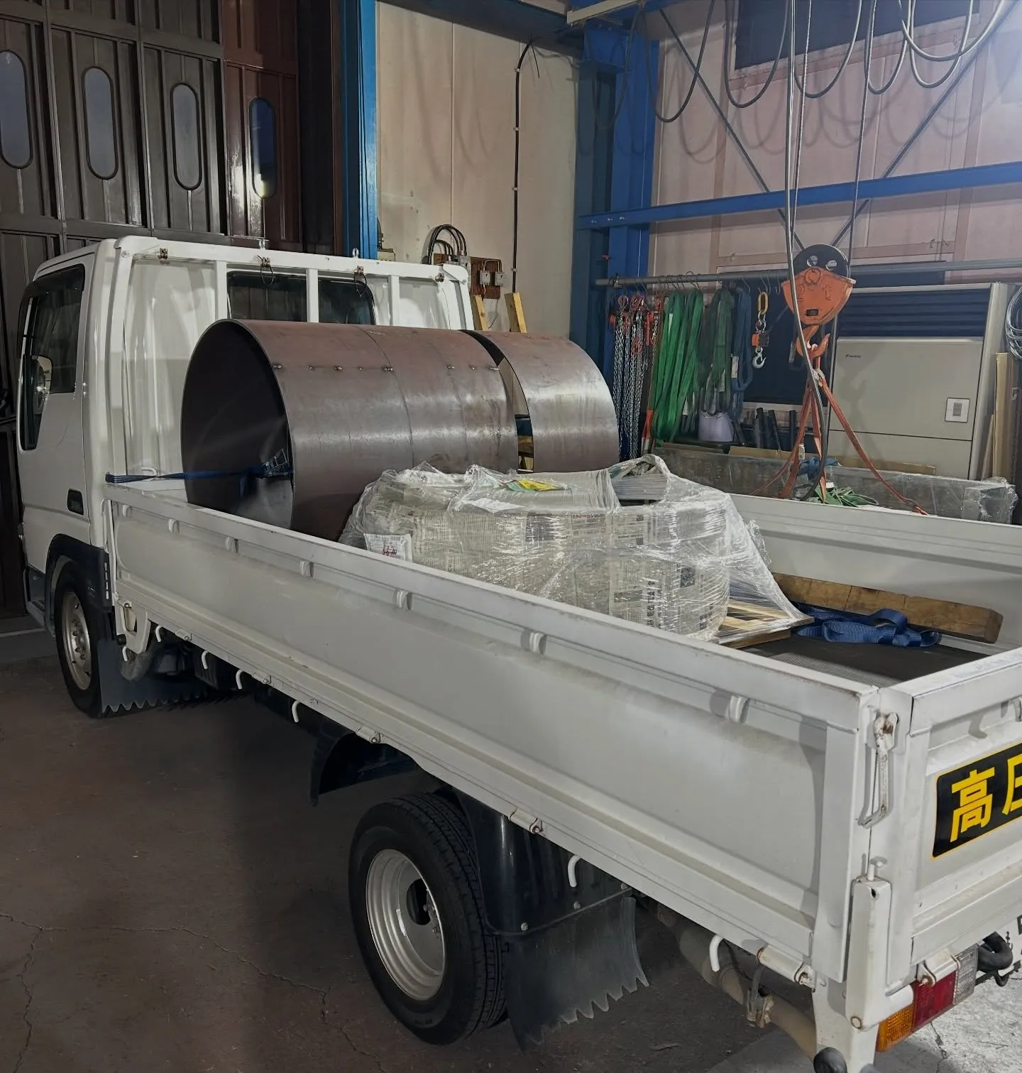 新しい材料を引き取りに行ってきました♪