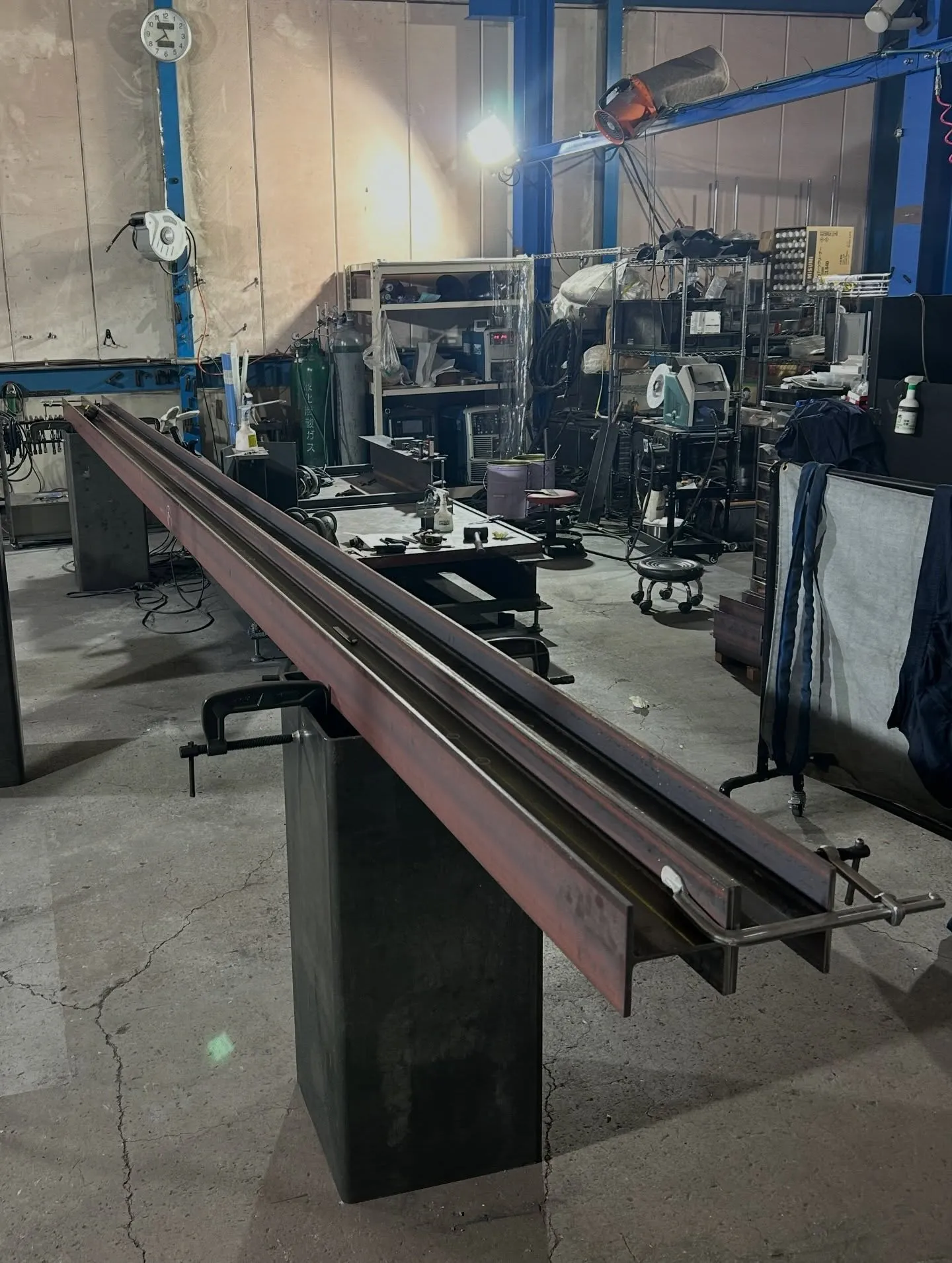 過去最長、7mフレーム製作中🛠️