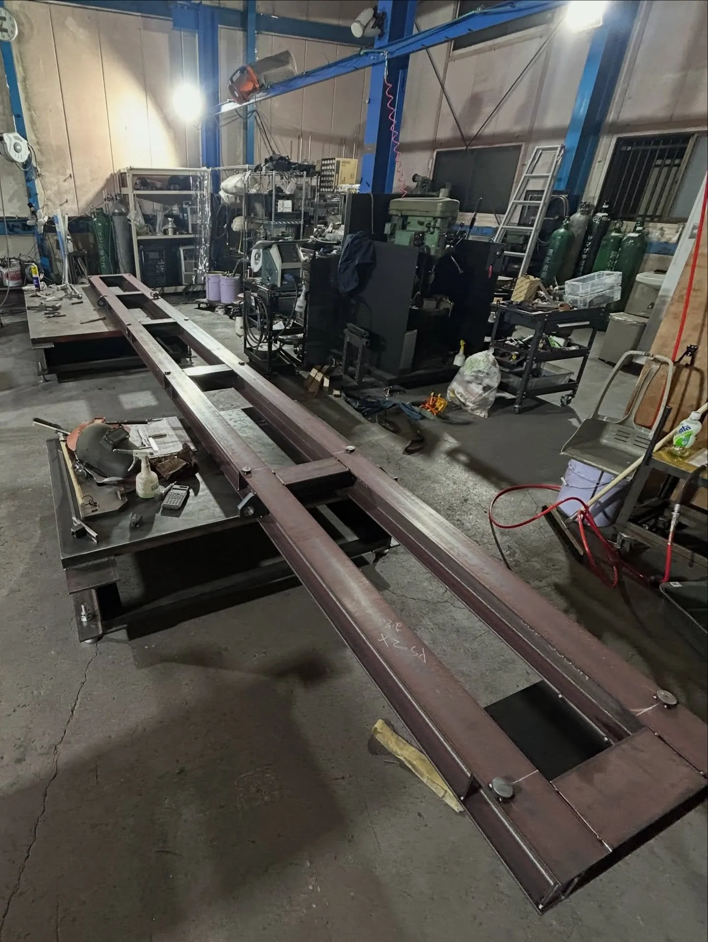 過去最長、7mフレーム製作中🛠️