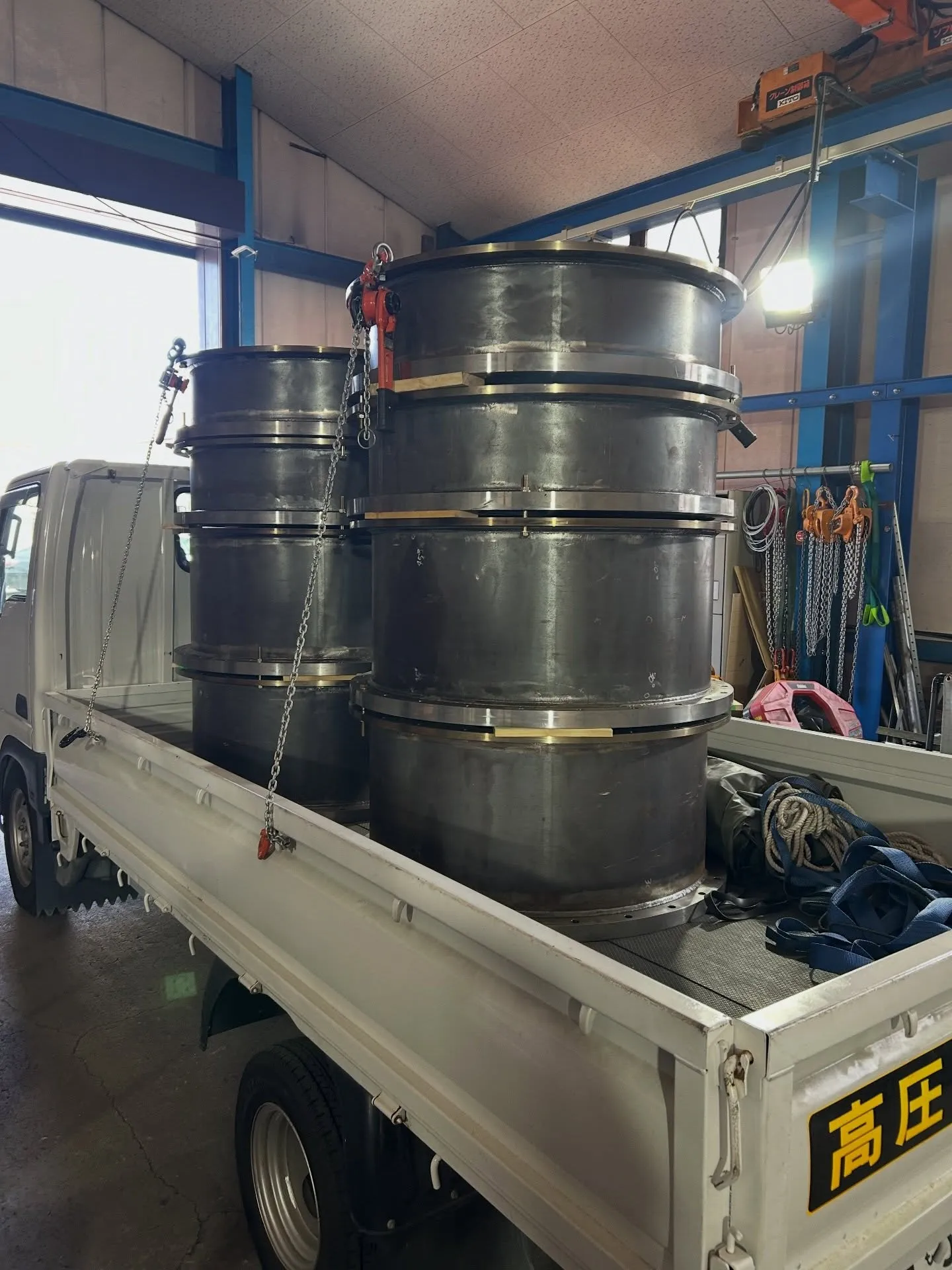 機械加工から返ってきたので、枝管の取り付け🛠️