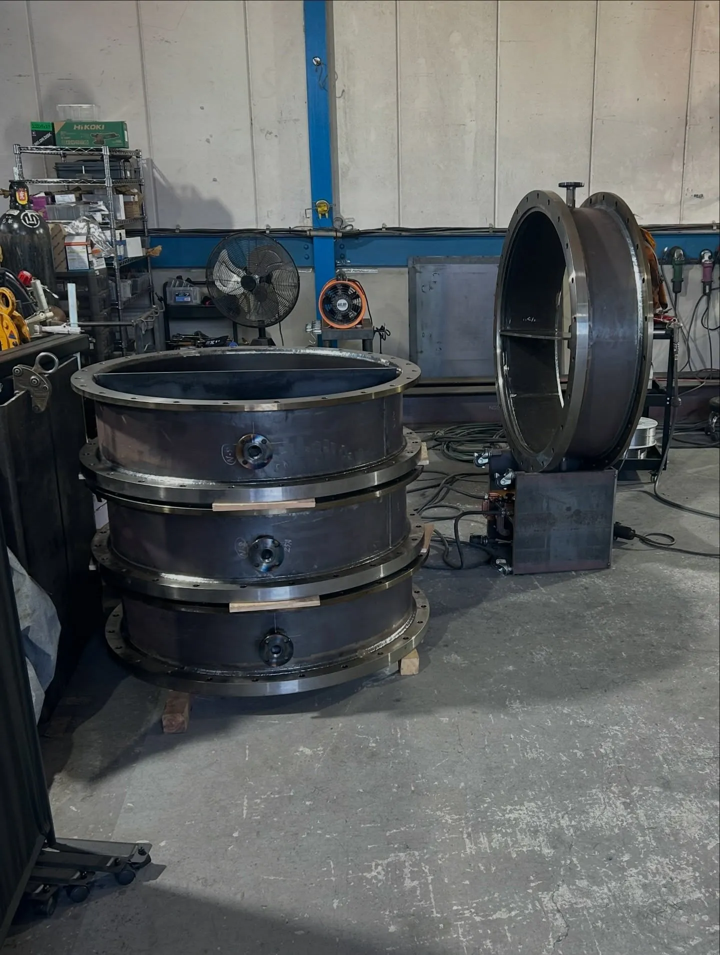 機械加工から返ってきたので、枝管の取り付け🛠️